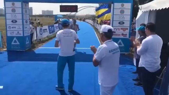 Открытый Чемпионат РК по триатлону на средней дистанции (г.Астана) смотреть онлайн