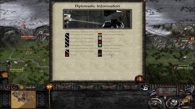 [65] Third Age Total War Divide and Conquer Isengard v3 VH/VH смотреть онлайн