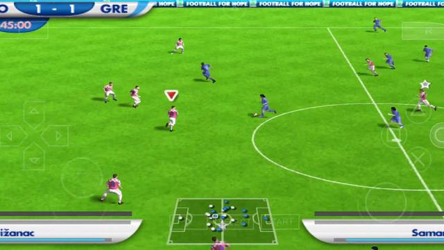 Fifa World Cup 2010 Croatia vs Greece Friendly PPSSPP gameplay смотреть онлайн