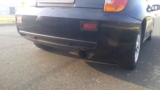 Toyota celica 1.8 Paragi exhaust sound смотреть онлайн