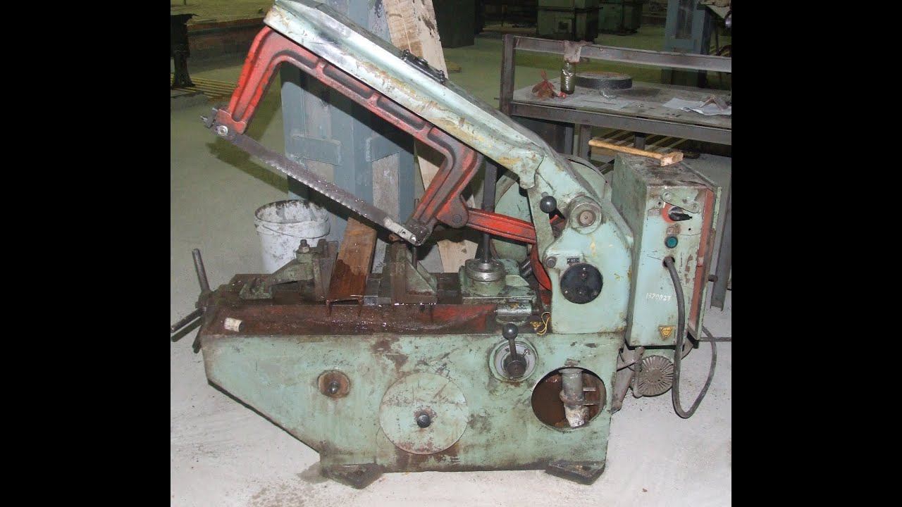 Пилим металл на станке 8725 МЕХПИЛА смотреть онлайн