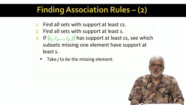 Lecture 20 — Frequent Itemsets _ Mining of Massive Datasets _ Stanford University смотреть онлайн