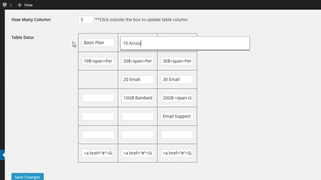 Kento Pricing Table Free for wordpress смотреть онлайн