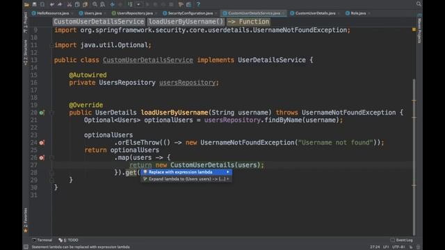 Spring Security (Authentication & Authorisation from MySQL) in Spring Boot App | Tech Primers смотреть онлайн