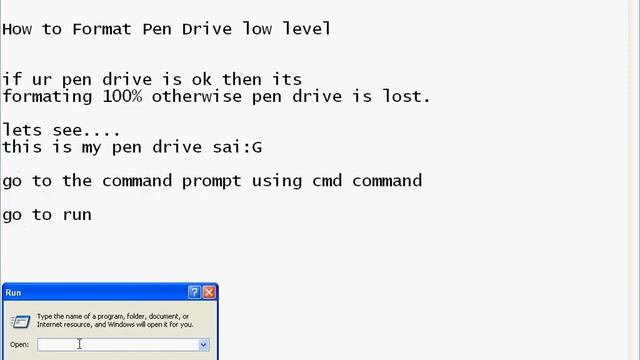 How to Format Pen Drive Low Level - How to completely format an IDE (PATA) deleting its MBR смотреть онлайн
