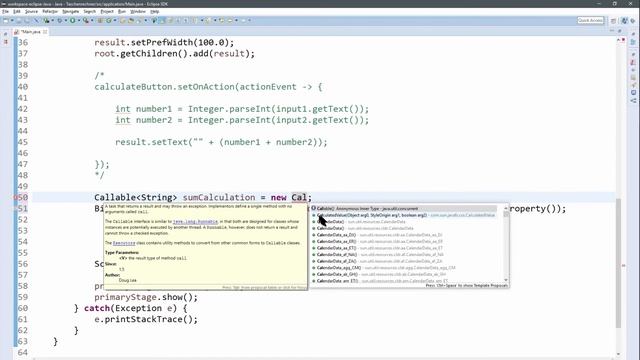 ? JavaFX 03 | Übung Taschenrechner-GUI mit Binding [3/3] - Lösung Teil 2 mit StringBinding смотреть онлайн