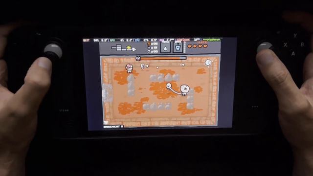 The Binding of Isaac - Steam Deck Gameplay смотреть онлайн