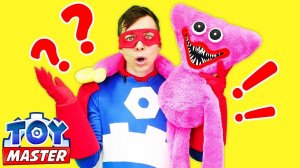 КИСИ МИСИ против ТойМастера! Как победить Монстра? - Видео игры битвы. Черепашки Ниндзя онлайн