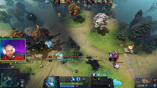 Нас Пушат и Рампага правой кнопкой мыши - Dota 2 #20 смотреть онлайн