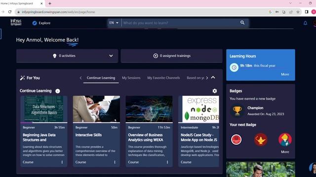 How To Download Infosys Spring board certificate ||how to complete status in Infosys Springboard смотреть онлайн