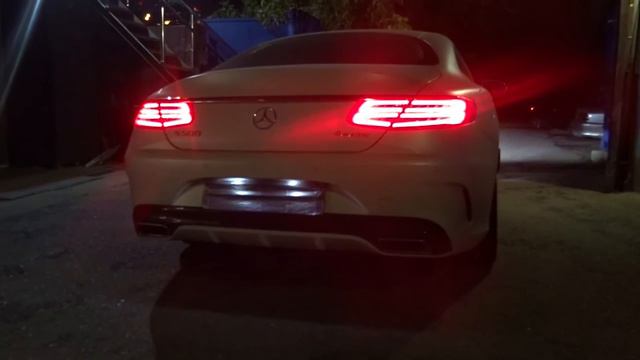 Переделка выхлопной системы на Mercedes S500 Coupe (c217) (+ установка спортивных катализаторов)