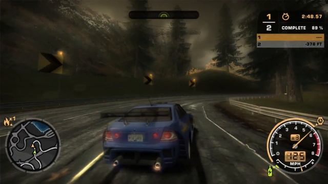 Need for Speed: Most Wanted - Lexus IS300 Run смотреть онлайн