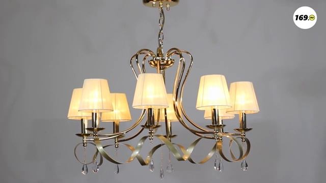 Подвесная люстра Favourite Amabilis 2596 8P ✓ купить со склада в Москве и МО ? mebel169.ru смотреть онлайн
