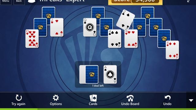 Microsoft Solitaire Collection: TriPeaks - Expert - May 3, 2020 смотреть онлайн