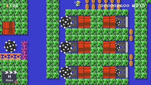 12 Ideas with Spikes and Spike Balls (Part 3) - Super Mario Maker 2 смотреть онлайн