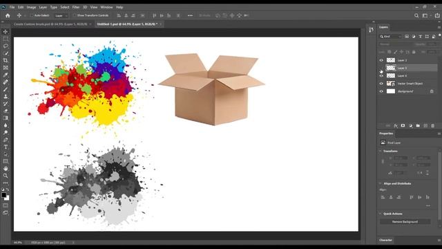How to make Custom brush in Photoshop 2020l brush tool in Photoshop l brush tool смотреть онлайн