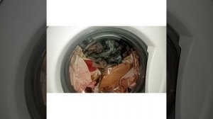 Старт и процесс стирки на стиральной машине samsung f843:baby режим пелёнки 60°