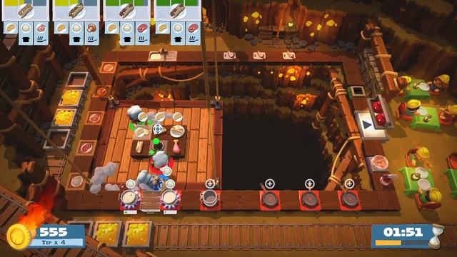 OVERCOOKED 2- LEVEL 5-3 - 3 PLAYER- PLATINUM STAR смотреть онлайн