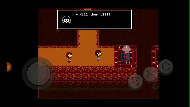 easter egg chara in hotland 😱(Animation sprite) смотреть онлайн