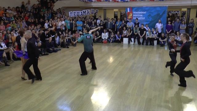 Хастл Абсолют - 1/2 финала. 3 заход. Медленная. Чемпион России по хастлу 2014 смотреть онлайн