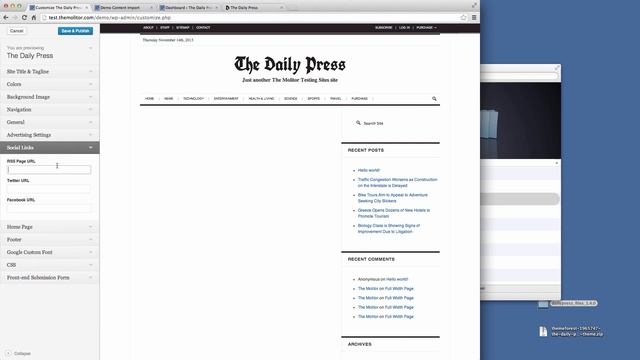 Importing Demo Content into WordPress смотреть онлайн