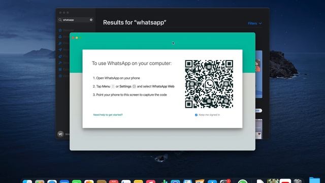 How to use WhatsApp on MacBook смотреть онлайн
