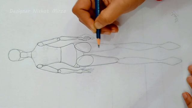 Free Online Fashion Designing Course For Beginners CLASS 2 Back Pose 10 Head Croquis New Course 202 смотреть онлайн