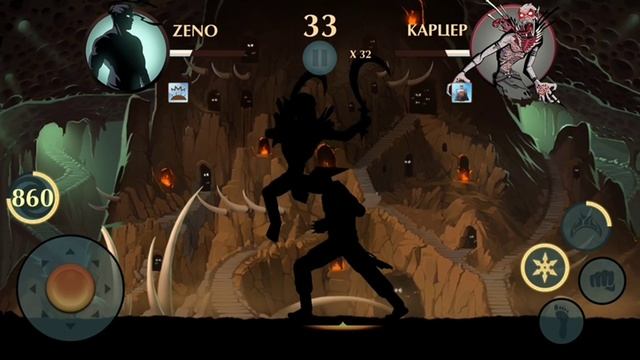 shadow fight 2 Karcer power mode / clan raid big damage / Карцер усиленный режим хороший урон ?? смотреть онлайн