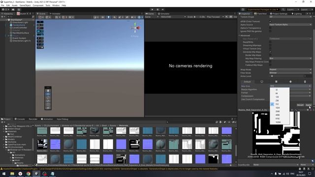 Оптимизация Размера Билда и Ужимание Текстур в Unity смотреть онлайн
