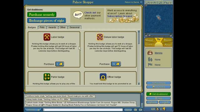 First Look at Puzzle Pirates: Dark Seas - The First MMO from Three Rings, Remastered! смотреть онлайн