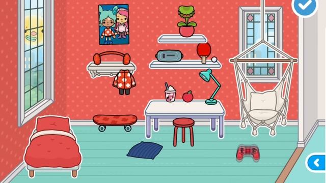 ТОКА БОКА - ДЕЛАЮ КОМНАТУ В СТИЛЕ РИТЫ / Toca Life World / Милашка Малышка смотреть онлайн