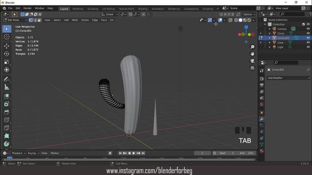 cartoon cactus modeling in blender 2.91 смотреть онлайн
