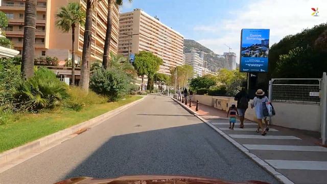 DRIVING MONACO, Principality Of Monaco,  In 4K 60fps. (UHD)