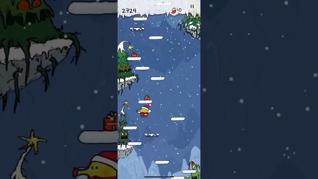 Doodle Jump Gameplay (Christmas Edition)