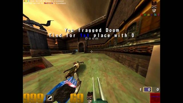 Quake 3 Arena Gun Game Mod смотреть онлайн