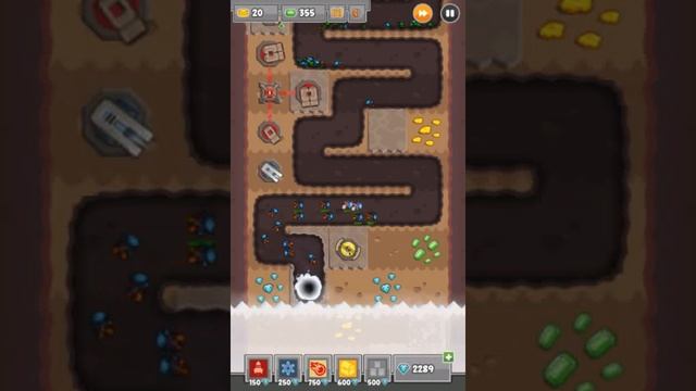 Digfender Walkthroughs ★ Level 16 ★ Cursed Relic смотреть онлайн
