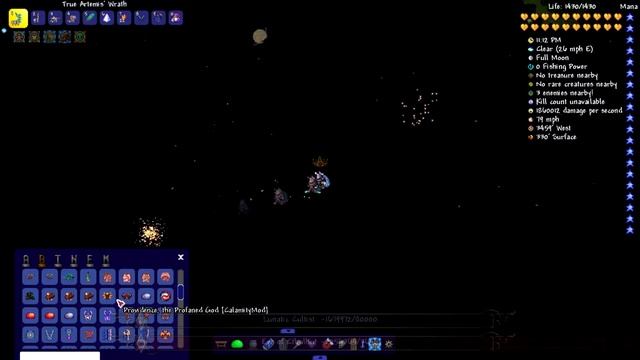 TERRARIA - TRUE ARTEMIS' WRATH VS. EXPERT MODDED BOSSES ( 1 MILLION DAMAGE ) смотреть онлайн