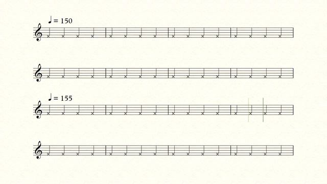 BPM 110-220 Smart Metronome (Accelerating Tempo) смотреть онлайн