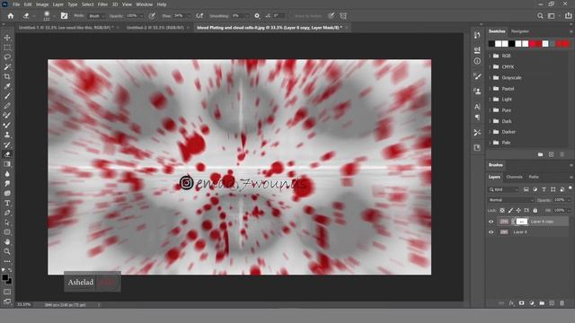 how to use radial blur filter in photoshop смотреть онлайн