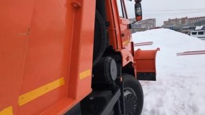 Самосвал КАМАЗ-6520 в КДМ - переоборудование в комбинированную дорожную машину