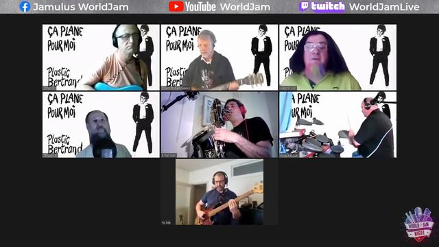 World Jam 61 Cover of Ca Plane Pour Moi (Plastic Bertrand) смотреть онлайн