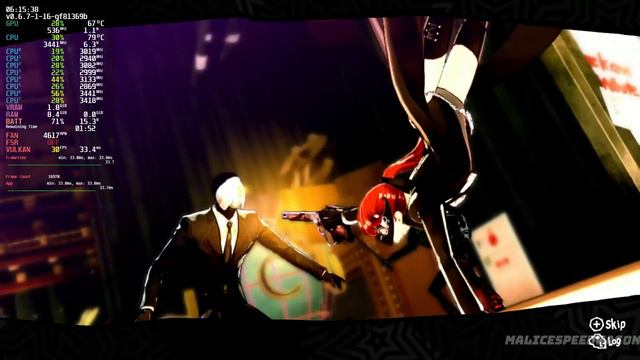 Persona 5 Royal Yuzu on steam deck is perfect смотреть онлайн
