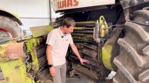 Подготовка кормоуборочного комбайна CLAAS JAGUAR к уборке кукурузы