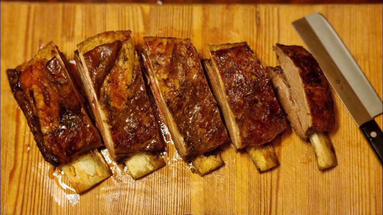 Говяжьи ребра запечённые в духовке. Beef ribs смотреть онлайн