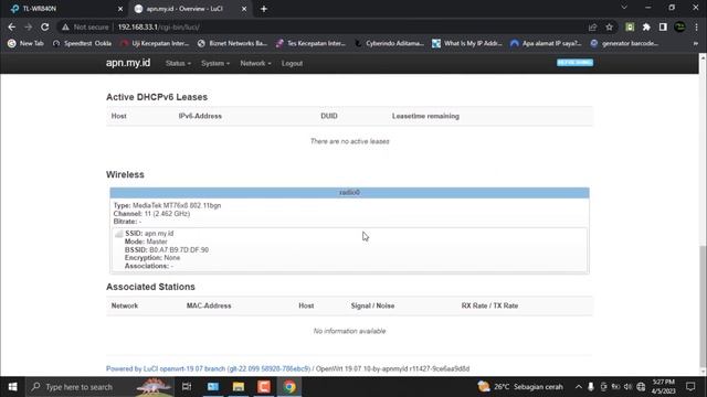 INSTAL TPLINK WR840N V6.0 OPENWRT