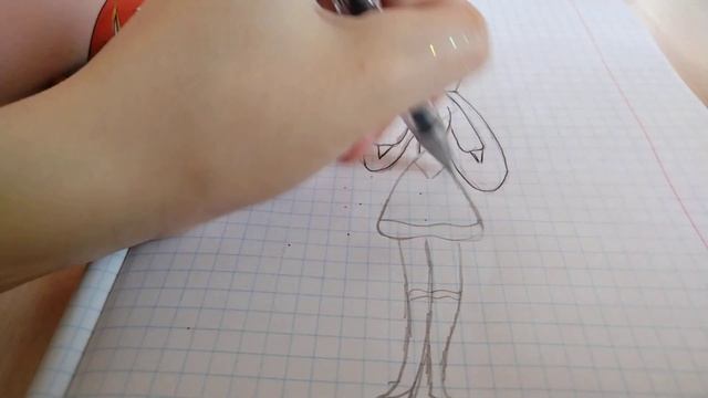 как нарисовать милую девушку смотреть онлайн