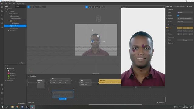 КАК СДЕЛАТЬ ЗАДЕРЖКУ(DELAY) ОБЪЕКТОВ/SPARK AR смотреть онлайн