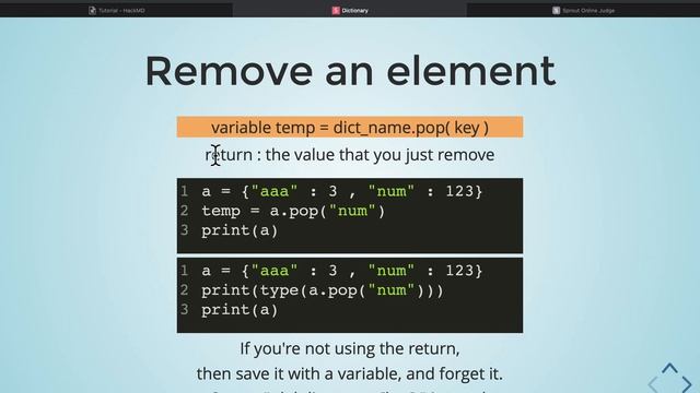 Python | Dict смотреть онлайн