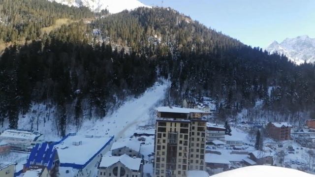 Новый год в горах Кавказа. Домбай заключительная часть. смотреть онлайн