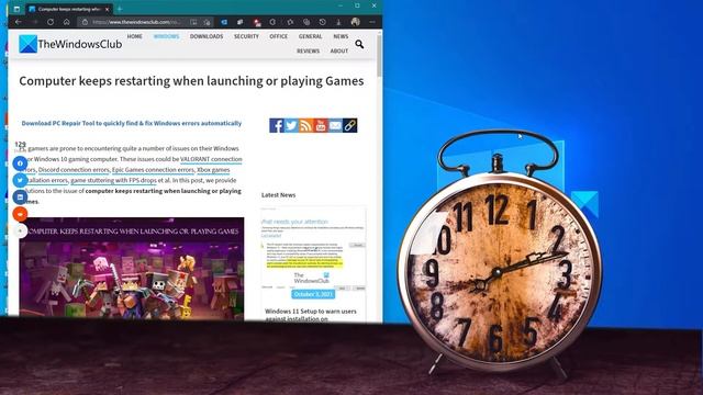 Computer keeps restarting when launching or playing Games смотреть онлайн